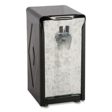 Load image into Gallery viewer, Tabletop Napkin Dispenser, Tall Fold, 3.75 x 4 x 7.5, Black
