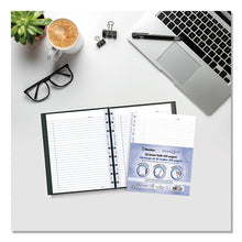 Load image into Gallery viewer, Ruled Paper Refill Sheets for all MiracleBind Notebooks and Planners, 9.25 x 7.25, White/Blue Sheets, Undated, 50/Pack
