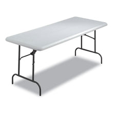 Load image into Gallery viewer, IndestrucTables Too 600 Series Folding Table, Rectangular, 72" x 30" x 29", Platinum
