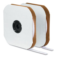 Load image into Gallery viewer, Sticky-Back Fasteners, Loop Side, 0.63" x 75 ft, White
