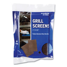 Load image into Gallery viewer, Griddle Screen, Aluminum Oxide, 4 x 5.5, Brown, 20/Pack, 10 Packs/Carton
