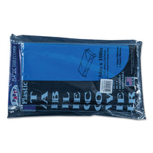 Load image into Gallery viewer, Table Set Rectangular Table Cover, Heavyweight Plastic, 54" x 108", Blue, 6/Pack
