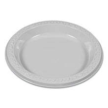 Load image into Gallery viewer, Plastic Dinnerware, Plates, 6" dia, White, 125/Pack
