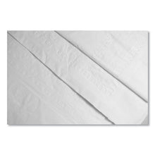 Load image into Gallery viewer, Table Set Poly Tissue Table Cover, 54" x 108", White, 6/Pack
