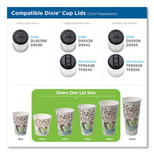 Load image into Gallery viewer, PerfecTouch Paper Hot Cups, 12 oz, Coffee Haze Design, 50/Sleeve, 20 Sleeves/Carton
