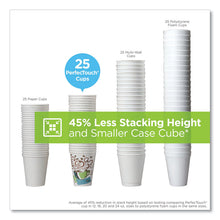 Load image into Gallery viewer, PerfecTouch Paper Hot Cups, 12 oz, Coffee Haze Design, 50/Sleeve, 20 Sleeves/Carton
