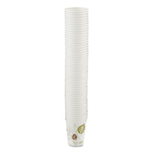 Load image into Gallery viewer, Pathways Paper Hot Cups, 10 oz, White/Brown, 50/Pack

