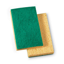 Load image into Gallery viewer, Niagara Medium Duty Scrubbing Sponge 74N, 3.6 x 6, 1" Thick, Yellow/Green, 20/Carton
