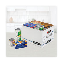 Load image into Gallery viewer, STOR/FILE Basic-Duty Storage Boxes, Letter/Legal Files, 12.5" x 16.25" x 10.5", Kraft/Green, 12/Carton
