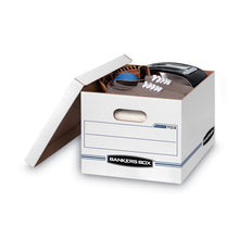 Load image into Gallery viewer, STOR/FILE Basic-Duty Storage Boxes, Letter/Legal Files, 12.5" x 16.25" x 10.5", Kraft/Green, 12/Carton
