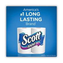 Load image into Gallery viewer, 1000 Bathroom Tissue, Septic Safe, 1-Ply, White, 1,000 Sheets/Roll, 20 Rolls/Pack
