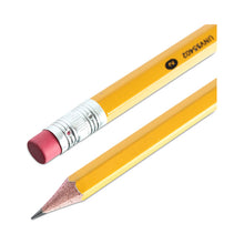 Load image into Gallery viewer, #2 Pre-Sharpened Woodcase Pencil, HB (#2), Black Lead, Yellow Barrel, 72/Pack
