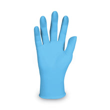 Load image into Gallery viewer, G10 Comfort Plus Blue Nitrile Gloves, Powder-Free, Small, 4 mil Thick, 9.5" Long, Light Blue, 100/Box
