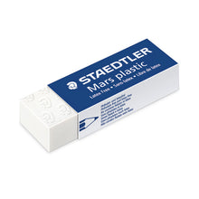 Load image into Gallery viewer, Mars Eraser, For Pencil/Ink Marks, Rectangular Block, Large, White, 20/Box
