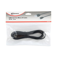 Load image into Gallery viewer, USB to Micro USB Cable, 10 ft, Black
