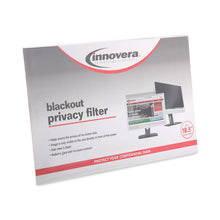 Load image into Gallery viewer, Blackout Privacy Filter for 18.5" Widescreen Flat Panel Monitor, 16:9 Aspect Ratio
