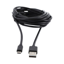 Load image into Gallery viewer, USB to Micro USB Cable, 10 ft, Black
