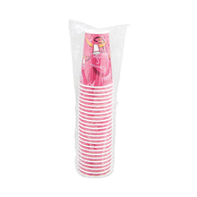 Load image into Gallery viewer, Paper Hot Drink Cups in Bistro Design, 16 oz, Maroon, 300/Carton
