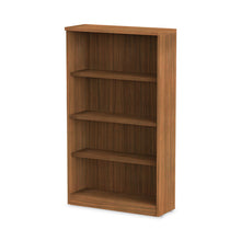 Load image into Gallery viewer, Alera Valencia Series Bookcase, Four-Shelf, 31.75w x 14d x 54.88h, Modern Walnut
