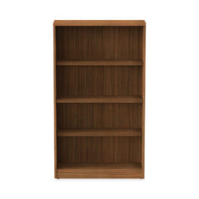 Load image into Gallery viewer, Alera Valencia Series Bookcase, Four-Shelf, 31.75w x 14d x 54.88h, Modern Walnut
