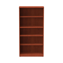 Load image into Gallery viewer, Alera Valencia Series Bookcase, Five-Shelf, 31.75w x 14d x 64.75h, Medium Cherry
