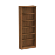 Load image into Gallery viewer, Alera Valencia Series Bookcase, Six-Shelf, 31.75w x 14d x 80.25h, Modern Walnut
