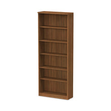 Load image into Gallery viewer, Alera Valencia Series Bookcase, Six-Shelf, 31.75w x 14d x 80.25h, Modern Walnut
