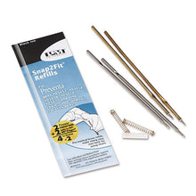 Load image into Gallery viewer, Refill for Preventa, MMF Kable and Sentry Counter Pens, Medium Conical Tip, Black Ink, 2/Pack

