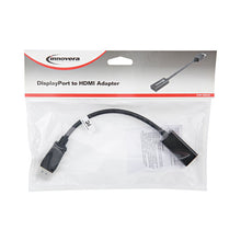Load image into Gallery viewer, DisplayPort-HDMI Adapter, 0.65 ft, Black
