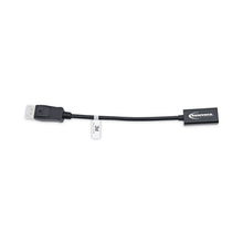 Load image into Gallery viewer, DisplayPort-HDMI Adapter, 0.65 ft, Black
