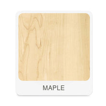 Load image into Gallery viewer, Classroom Science Table, 48w x 24d x 36h, Black High Pressure Laminate (HPL) Top, Maple Base
