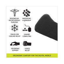 Load image into Gallery viewer, Mouse Wrist Cushion, 5.75 x 3.75, Black
