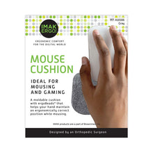 Load image into Gallery viewer, Mouse Wrist Cushion, 5.75 x 3.75, Gray
