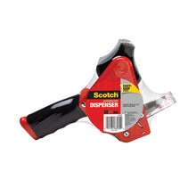Load image into Gallery viewer, Pistol Grip Packaging Tape Dispenser, 3" Core, For Rolls Up to 2" x 60 yds, Red
