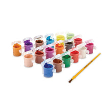 Load image into Gallery viewer, Washable Paint, 18 Assorted Colors, Interconnected 3 oz Cups
