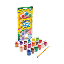 Load image into Gallery viewer, Washable Paint, 18 Assorted Colors, Interconnected 3 oz Cups
