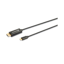Load image into Gallery viewer, USB Type-C to DisplayPort Adapter, 6 ft, Black

