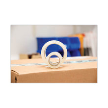 Load image into Gallery viewer, Reinforced Strength Shipping and Strapping Tape in Dispenser, 1.5" Core, 1.88" x 10 yds, Clear
