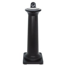 Load image into Gallery viewer, GroundsKeeper Tuscan Receptacle, 22.05 gal, 13 dia x 38.38h, Black
