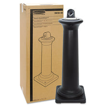 Load image into Gallery viewer, GroundsKeeper Tuscan Receptacle, 22.05 gal, 13 dia x 38.38h, Black
