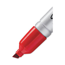Load image into Gallery viewer, King Size Permanent Marker, Broad Chisel Tip, Red, Dozen
