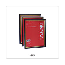 Load image into Gallery viewer, All Purpose Document Frame, 8.5 x 11 Insert, Black/Gold, 3/Pack
