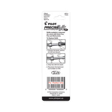 Load image into Gallery viewer, Refill for Pilot Precise V5 RT Rolling Ball, Extra-Fine Conical Tip, Black Ink, 2/Pack
