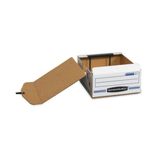 Load image into Gallery viewer, LIBERTY BINDER-PAK, Letter Files, 9.13" x 11.38" x 4.38", White/Blue
