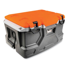 Load image into Gallery viewer, Chill-Its 5171 48-Quart Industrial Hard Sided Cooler, Orange/Gray, 20/Pallet
