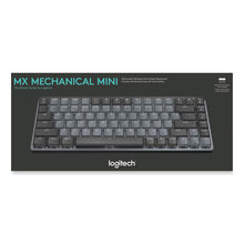 Load image into Gallery viewer, MX Mechanical Wireless Illuminated Performance Keyboard, Mini, Graphite
