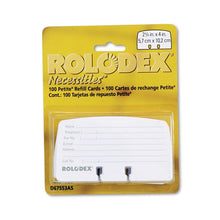 Load image into Gallery viewer, Petite Refill Cards, 2.25 x 4, White, 100 Cards/Pack

