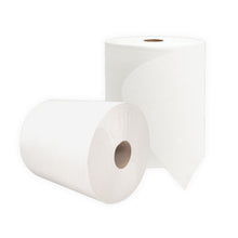 Load image into Gallery viewer, Valay Universal TAD Roll Towels, 1-Ply, 8 x 600 ft, White, 6 Rolls/Carton
