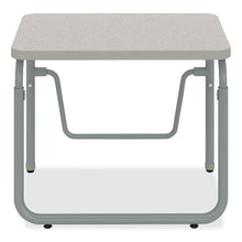 Load image into Gallery viewer, AlphaBetter 2.0 Height-Adjustable Student Desk with Pendulum Bar, 27.75 x 19.75 x 22 to 30, Pebble Gray
