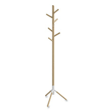 Load image into Gallery viewer, Resi Standing Coat Tree, 6 Hook, 17.25w x 17.25d x 69.5h, White
